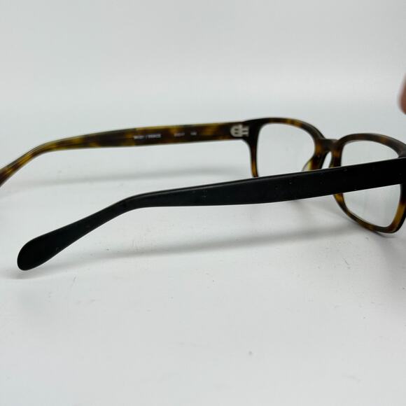 Vernon Gantry vance Tortoise Square Eyeglasses Frames 53-17-145 H20008 - Picture 4 of 7